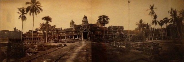 An 1870 photograph by Émile Gsell, a French photographer who worked in Southeast Asia.