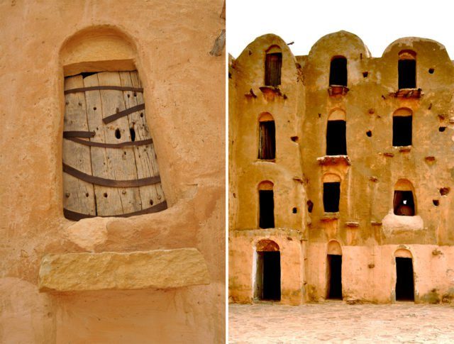 Each ghorfas was assigned to and used by a single family. Author: Panegyrics of Granovetter CC BY2.0
