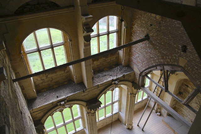Woodchester Mansion – unfinished within. Author:  KathrynW1 CC BY-ND 2.0