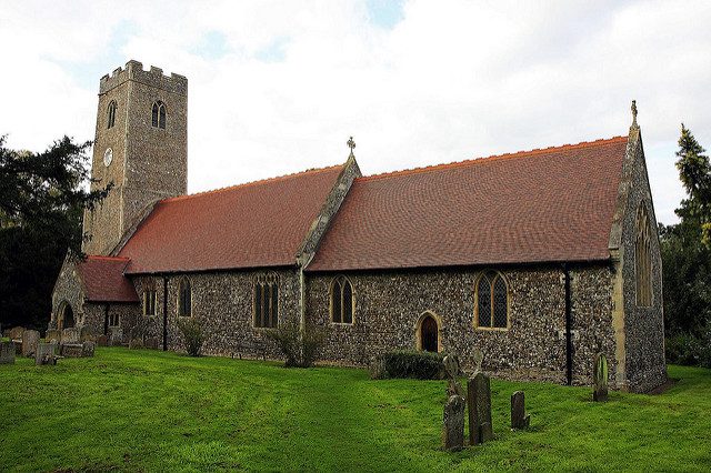 St Margaret’s church Sotterley Suffolk. Author: Brokentaco CC BY 2.0
