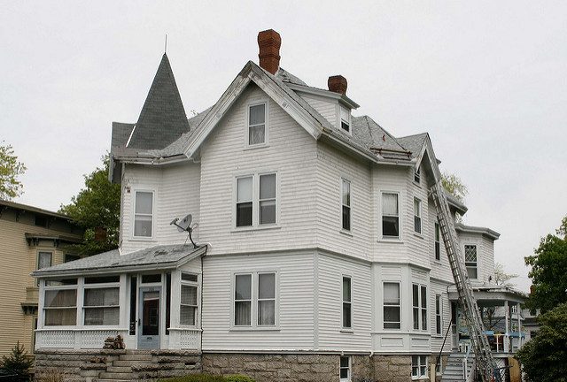 “Maplecroft” – Lizzie Borden later house where she lived until she died. Author: dbking CC BY 2.0