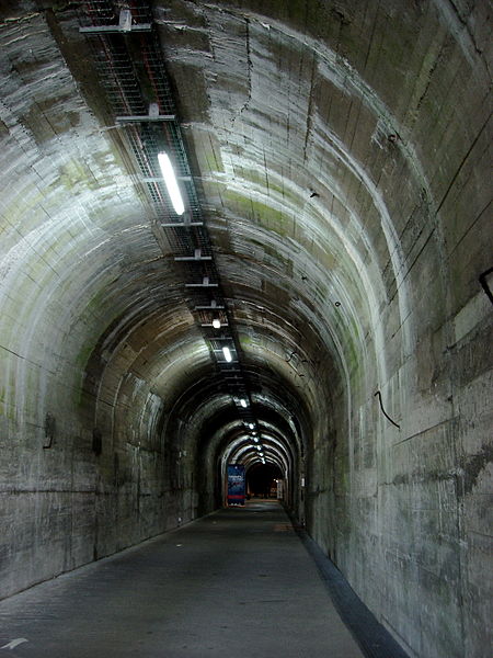 Inside the ‘Ida’ railway tunnel, La Coupole. Author: Between a Rock CC BY 2.0