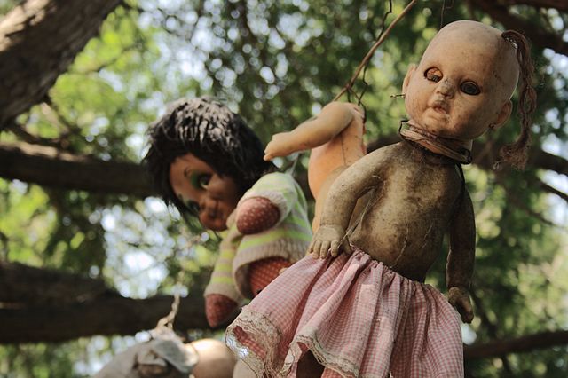 Some of the dolls from Santana’s chinampa.Author: Esparta Palma CC BY 2.0