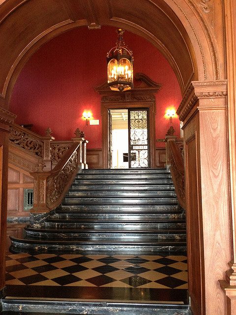 The famous Greystone staircase.Author: adpowers CC BY 2.0