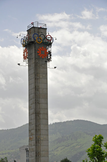 Olympic Tower in Sarajevo. Author: Jennifer Boyer CC BY 2.0
