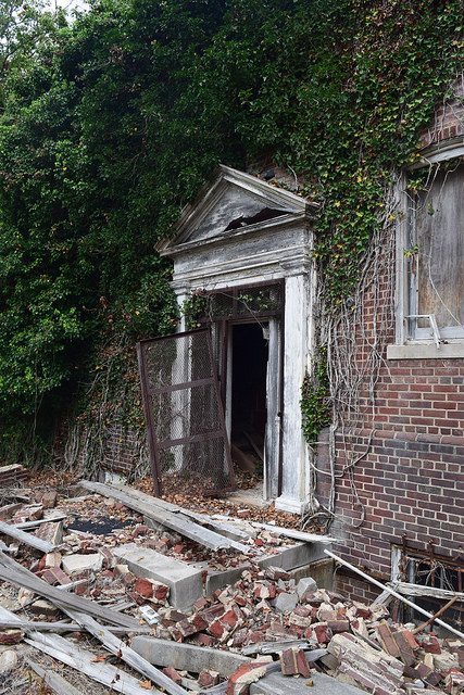 Abandoned Doorway. Author: Preservation Maryland CC BY-SA 2.0