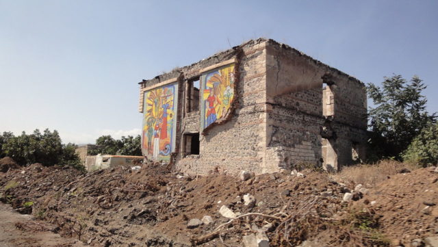 Ruins of Bread Museum, Agdam, Azerbaijan. Author: Divot CC BY-SA 3.0