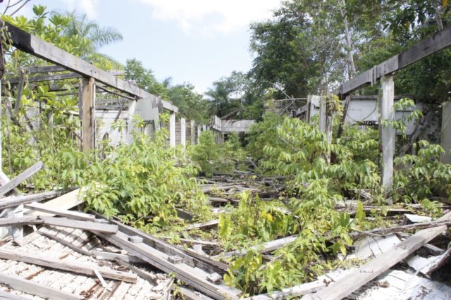 Ruined hospital. Author: RodrigoCruzatti CC BY 4.0