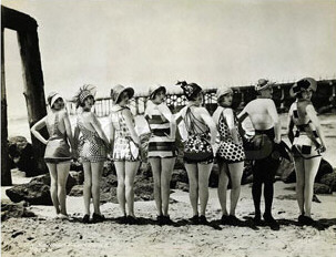 Mack Sennett’s Bathing Beauties.