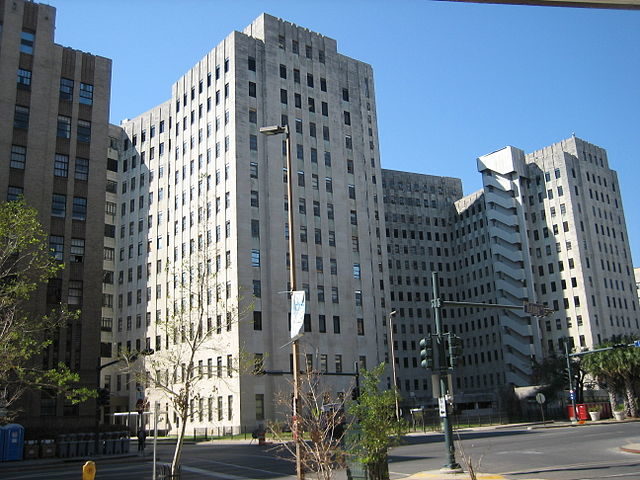 Charity Hospital on Tulane Avenue.Author: Infrogmation CC BY 2.5