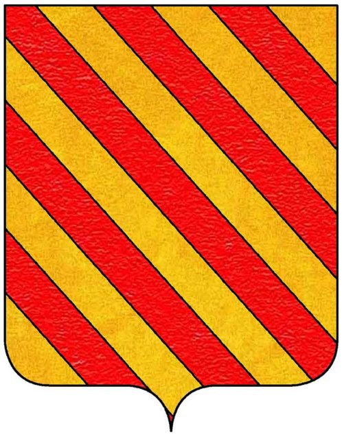 Coat of arms of the Del Carretto family. Author: Massimop CC BY-SA 3.0