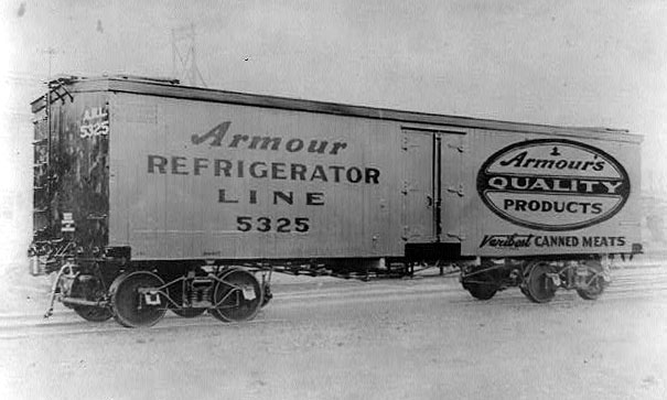 Armour refrigerator line. Public Domain