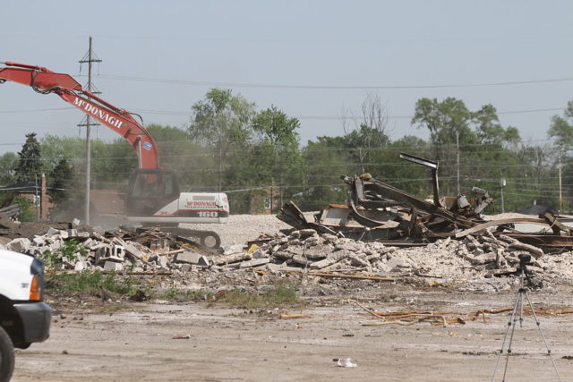 In January 2012, the demolition process for Dixie Square Shopping Center finally started. Rickdrew, GNUFDL