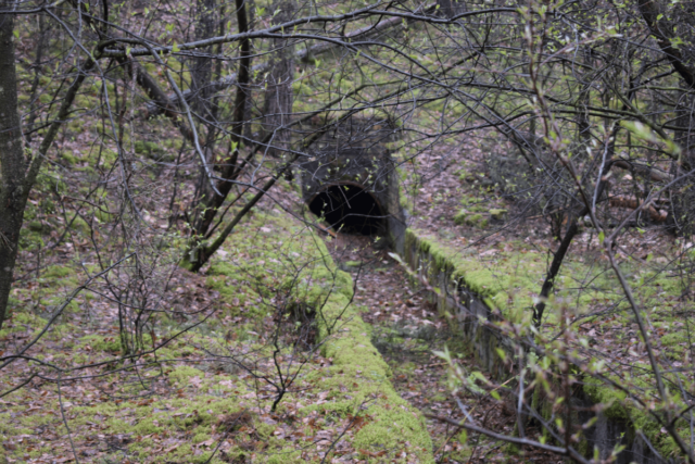 Tunnel to the sewage treatment plant