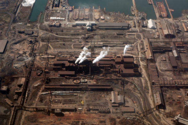 The Sparrows Point Industrial Complex, one of Bethlehem’s primary steelmaking and shipbuilding plants. Author: Jeff Kubina CC BY-SA 2.0