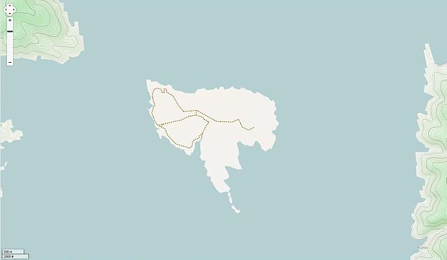 Map of Goli oto. openstreetmap.org, CC BY-SA 2.0