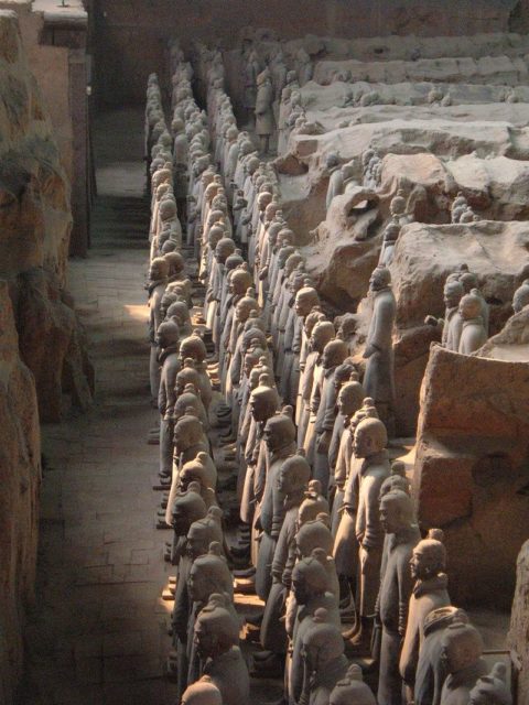 The Terracotta Warriors. BrokenSphere, CC BY-SA 3.0