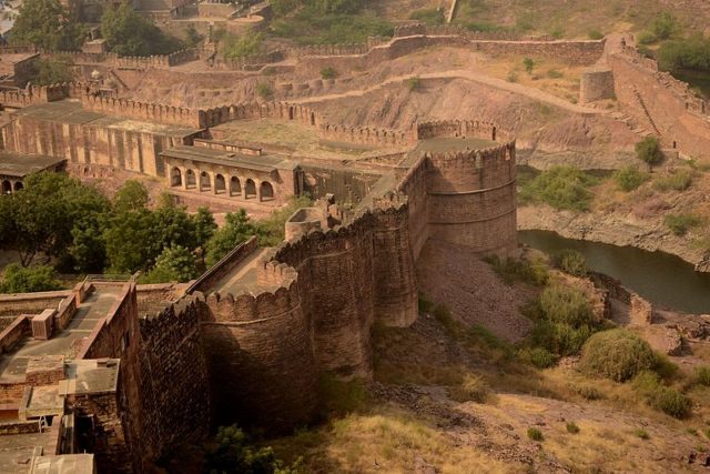 Mehrangarh Fort, from above. Photo Credit: Prucha18, CC BY-SA 4.0