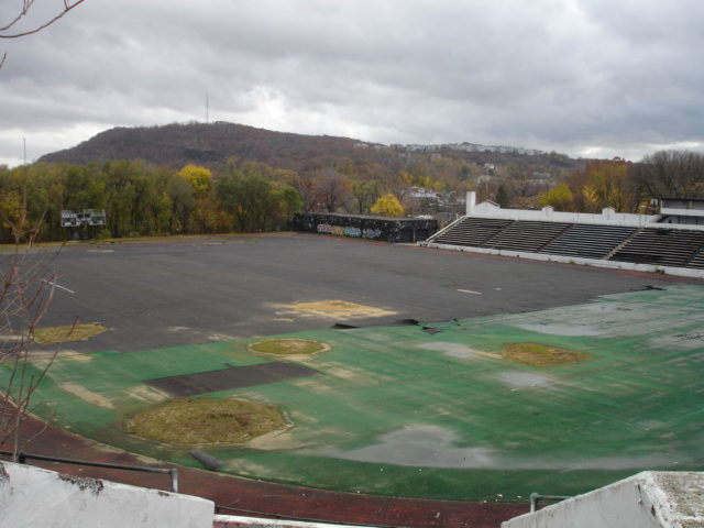 Hinchliffe Stadium, winter of 2009.