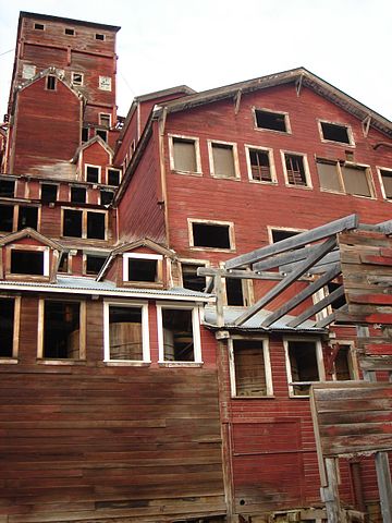 Kennecott-based tour groups now lead visitors on guided tours of the fourteen-story concentration mill.