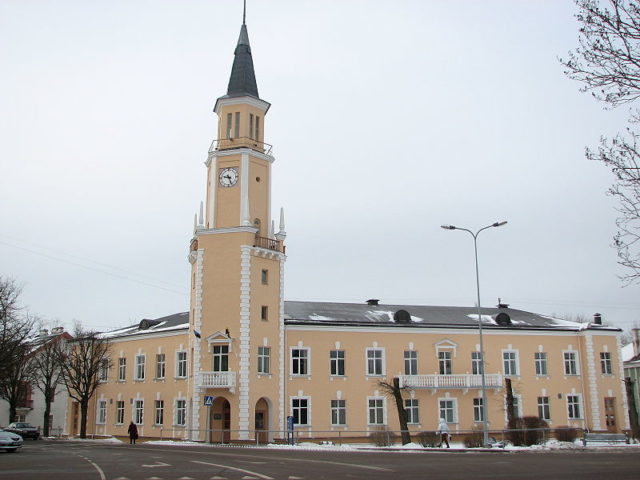 Town Hall of Sillamäe.