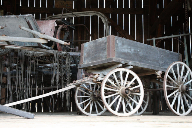 A carriage. mullica CC BY 2.0