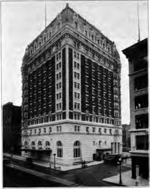 Benson Hotel in Portland, Oregon, circa 1920.