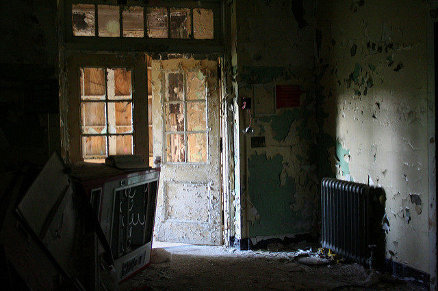 Entrance to the psych ward. Author: Anne CC BY-ND 2.0