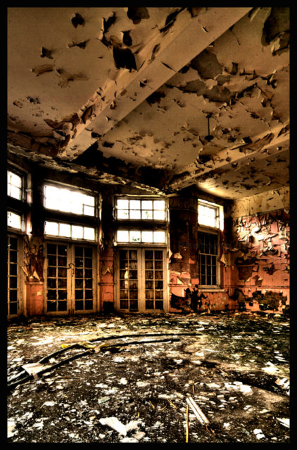One of the Severalls mental hospital wards. Author: Becky CC BY 2.0