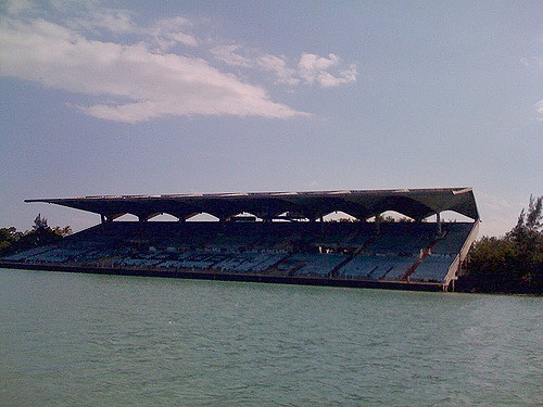 Panorama of the Miami Marine Stadium. Author: Ines Hegedus-Garcia CC BY 2.0