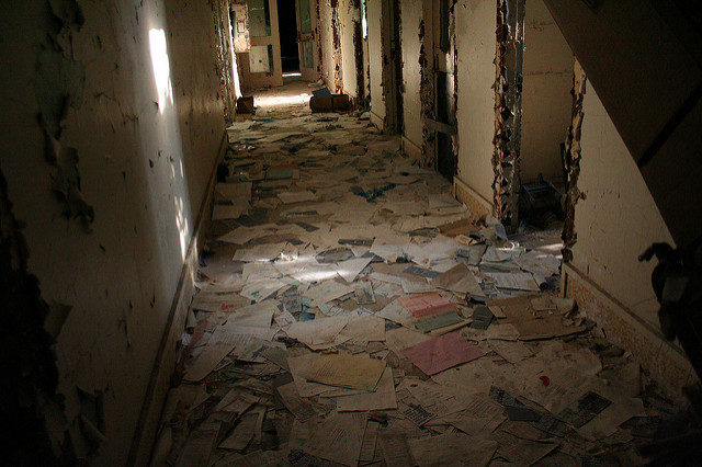 The abandoned psych ward. Author: Anne CC BY-ND 2.0