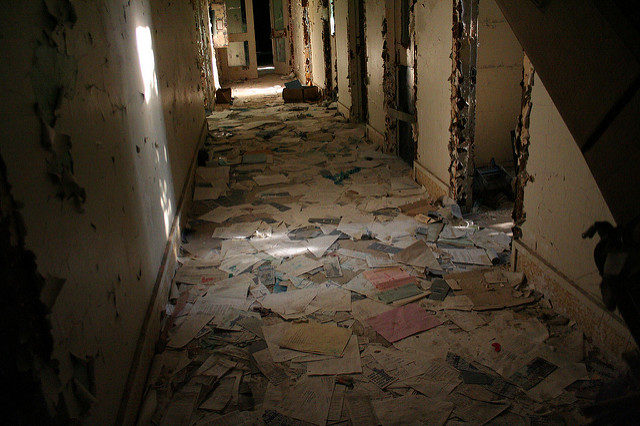 The abandoned psych ward. Author: Anne CC BY-ND 2.0