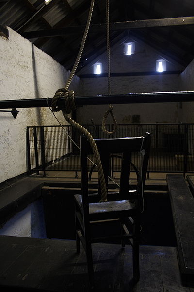 The gallows. Author: quinncd CC BY-SA 3.0