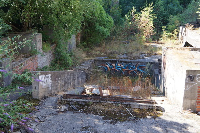 The remains of shaft No. 2.Author: Bourgeois.A CC BY-SA 3.0