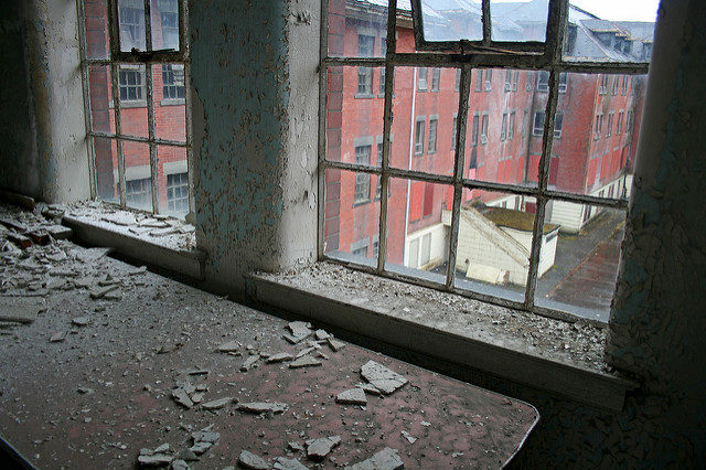 Through the window.Author: Justus Hayes CC BY 2.0