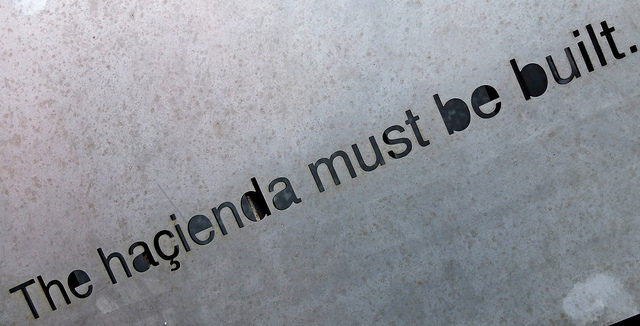 The inspiration for the name derived from this slogan. Author: Tim Green. CC-BY 2.0