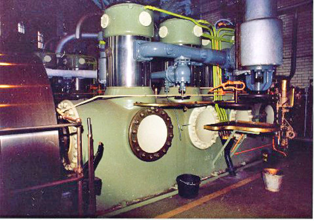 A close-up view of a compressor. Photo Credit