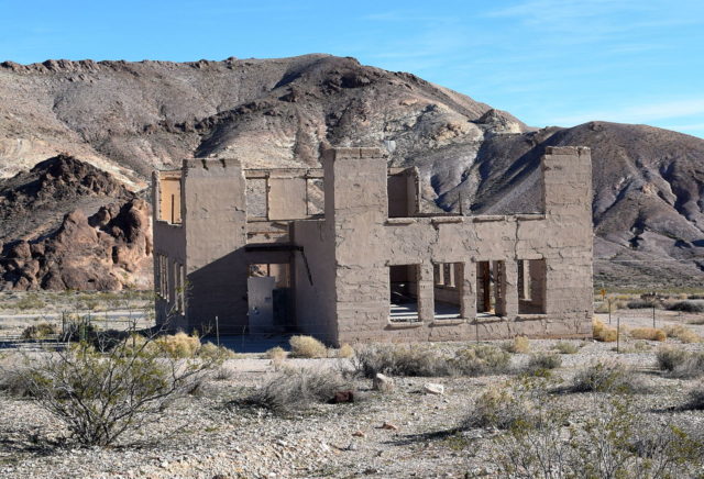 After the town had been abandoned, it served as a filming location for several movies. Author: Terrisa Meeks. CC BY 2.0