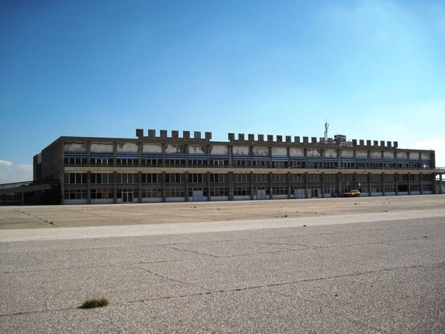 Cyprus – Nicosia airport front. Author: Dickelbers CC BY-SA 3.0