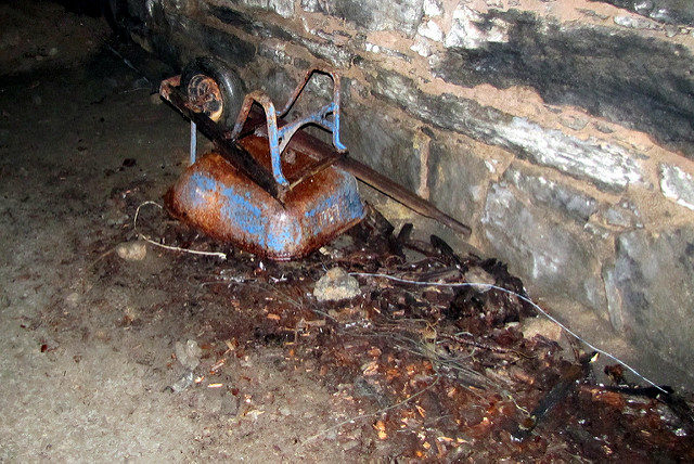 Evidence of time long gone. Author: David Berkowitz CC BY 2.0
