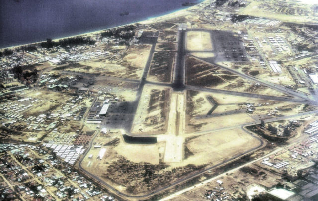 Aerial Photo of Nha Trang Air Base South Vietnam – June 1968