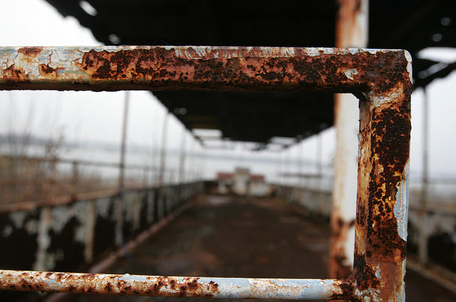 Rust – the only friend of Chippewa Lake Amusement Park. Author: Dana Beveridge CC BY 2.0