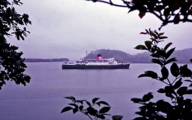 The Duke of Lancaster off Mull, Scotland. Author PhillipC CC BY 2.0