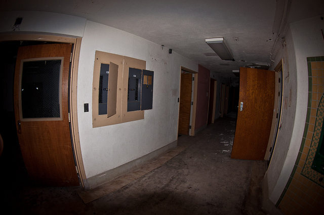 The interior of the hospital. Author: Stuart McAlpine CC BY 2.0