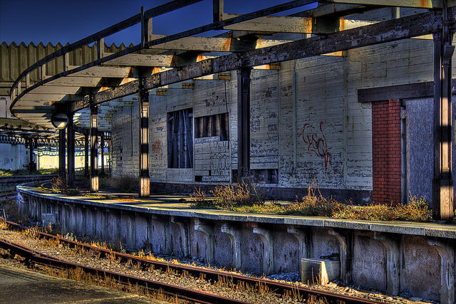 After the last train. Author: Toby Charlton-Taylor CC BY-ND 2.0