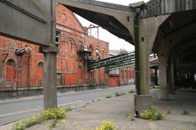 The rear of the former Ice Factory. Photo Credit