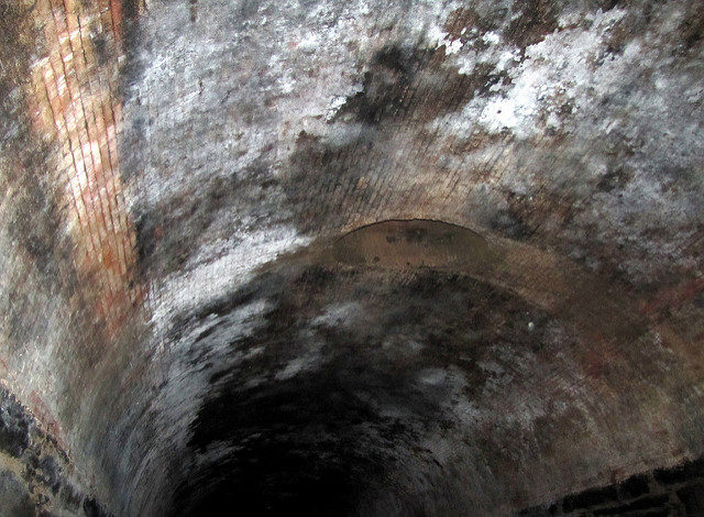 The roof of the tunnel. Author: David Berkowitz CC BY 2.0