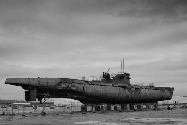 U-534 at Birkenhead Docks in March 2007. Author: Paul adams Public Domain