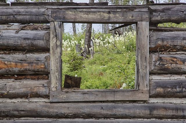 View through a window. Author: Bureau of Land Management – Garnet Ghost Town, Montana Public Domain