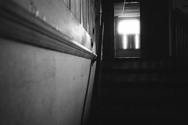 A flight of stairs that leads to the upper level. Author: Dan Grogan CC BY 2.0